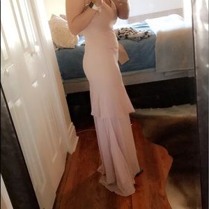 Lulus blush dress